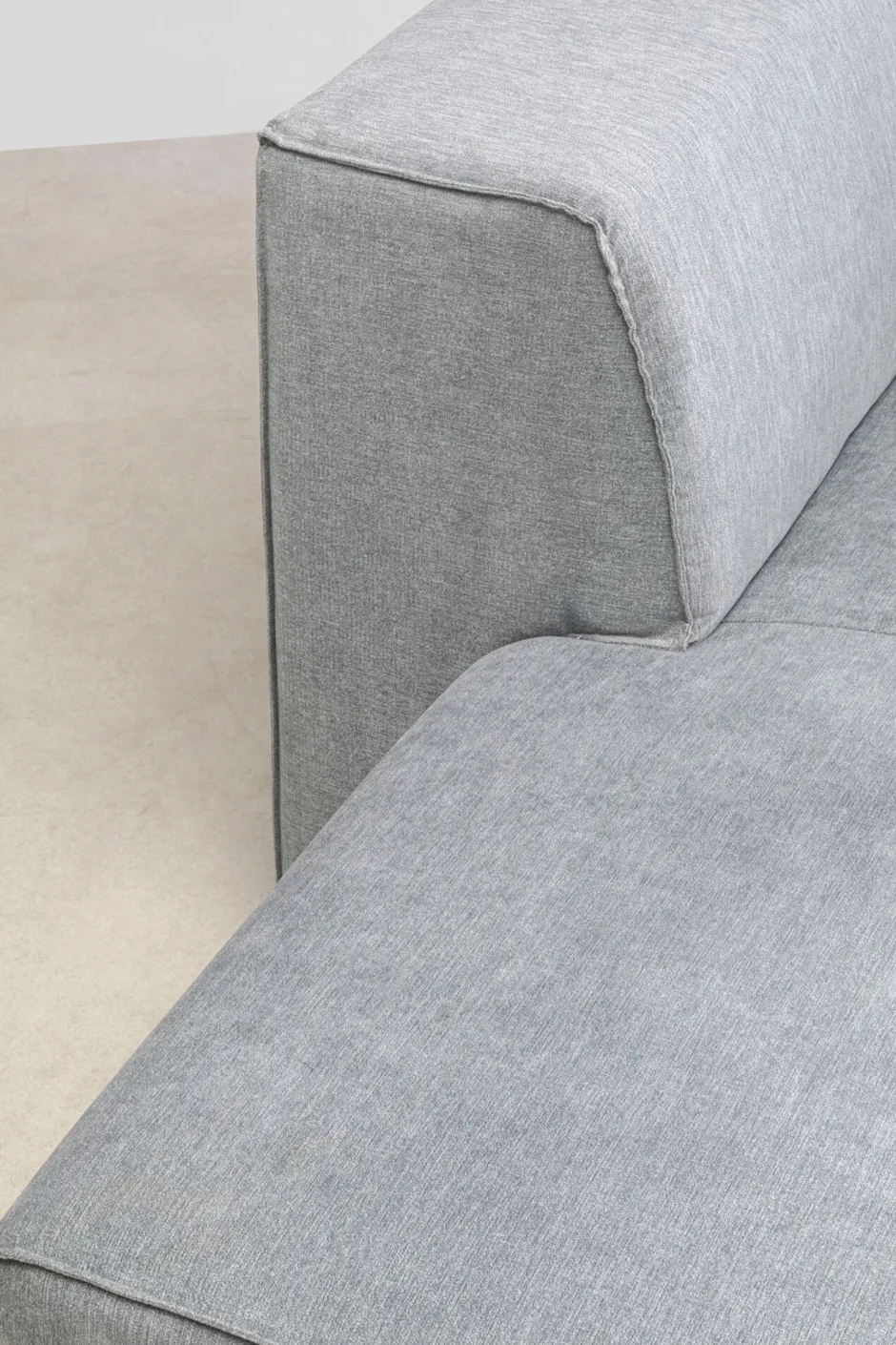 KARE Infinity Ottomane Elements Grau Links