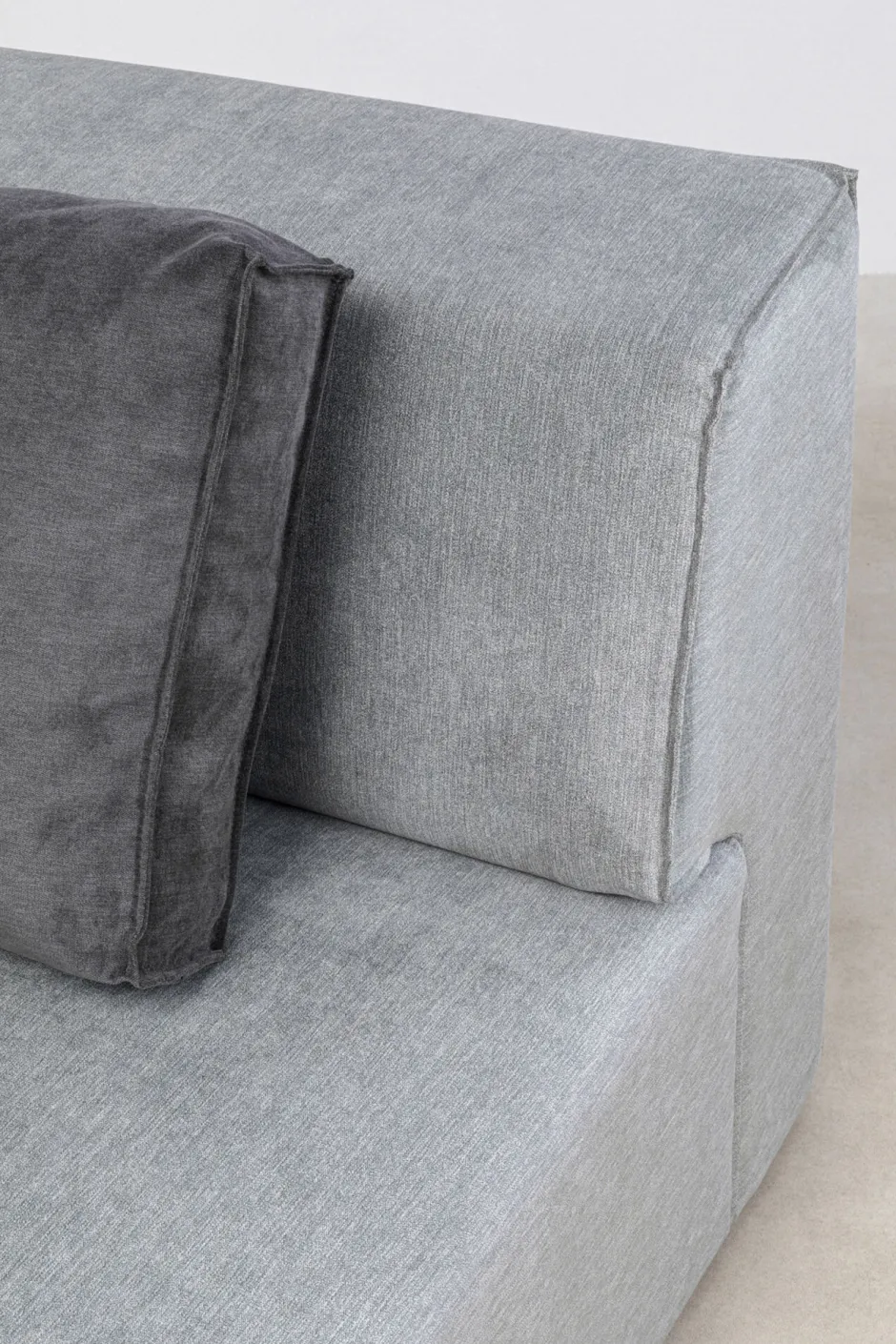 KARE Infinity Ottomane Elements Grau Links