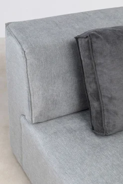 KARE Infinity Ottomane Elements Grau Rechts