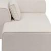 KARE Infinity Ottomane Elements Creme Links 182cm