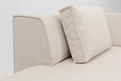 KARE Infinity Ottomane Elements Creme Links 182cm