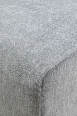 KARE Infinity Ottomane Semi Elements Grau Links