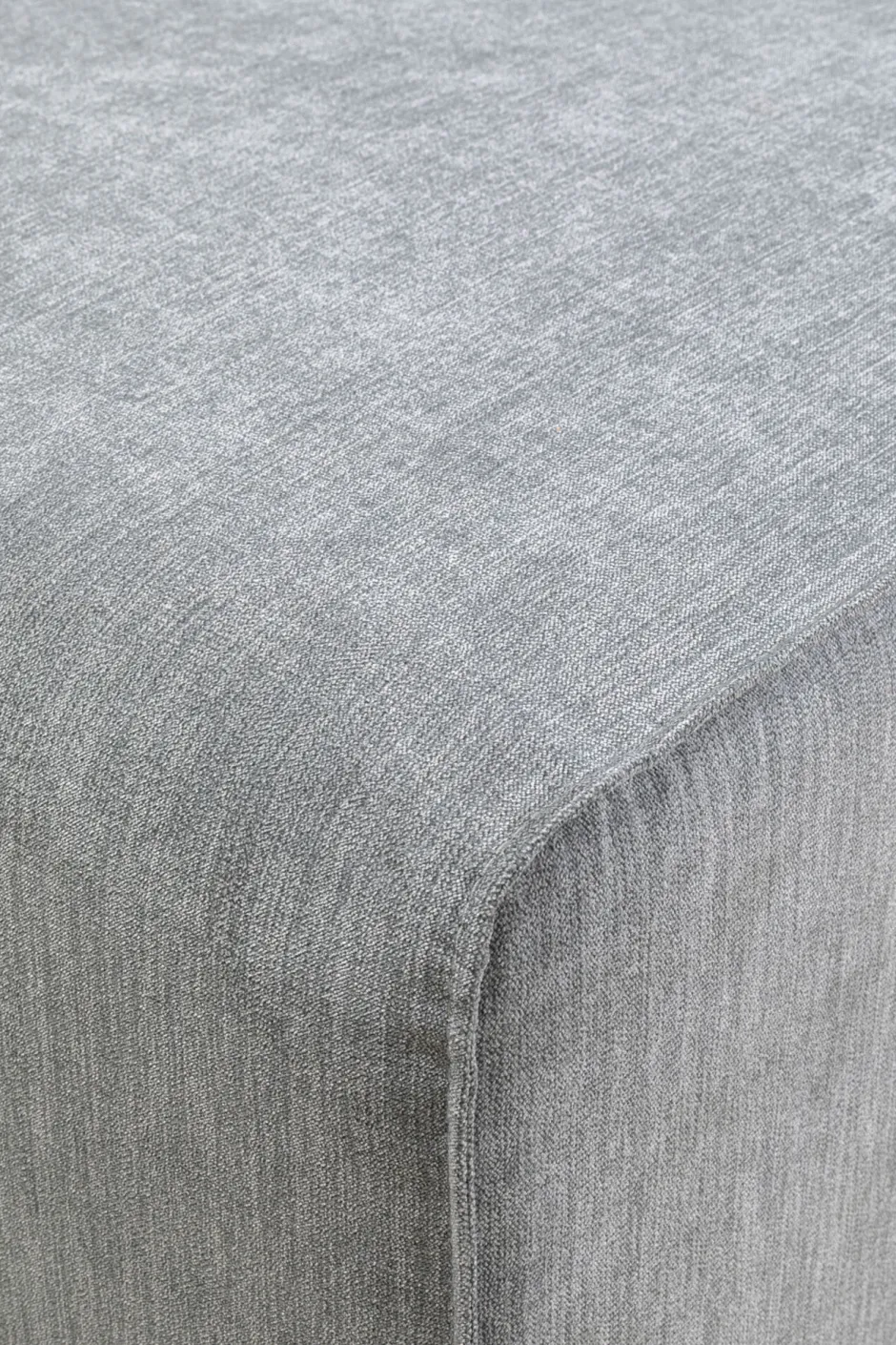 KARE Infinity Ottomane Semi Elements Grau Links