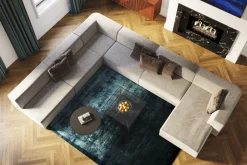 KARE Infinity 2-Sitzer 80 Elements Grau