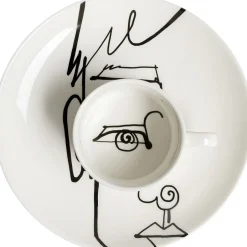 KARE Kaffeetasse Viso Uomo (2/tlg.)