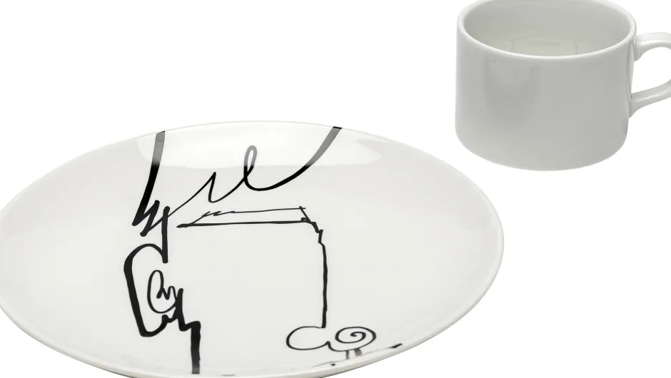 KARE Kaffeetasse Viso Uomo (2/tlg.)