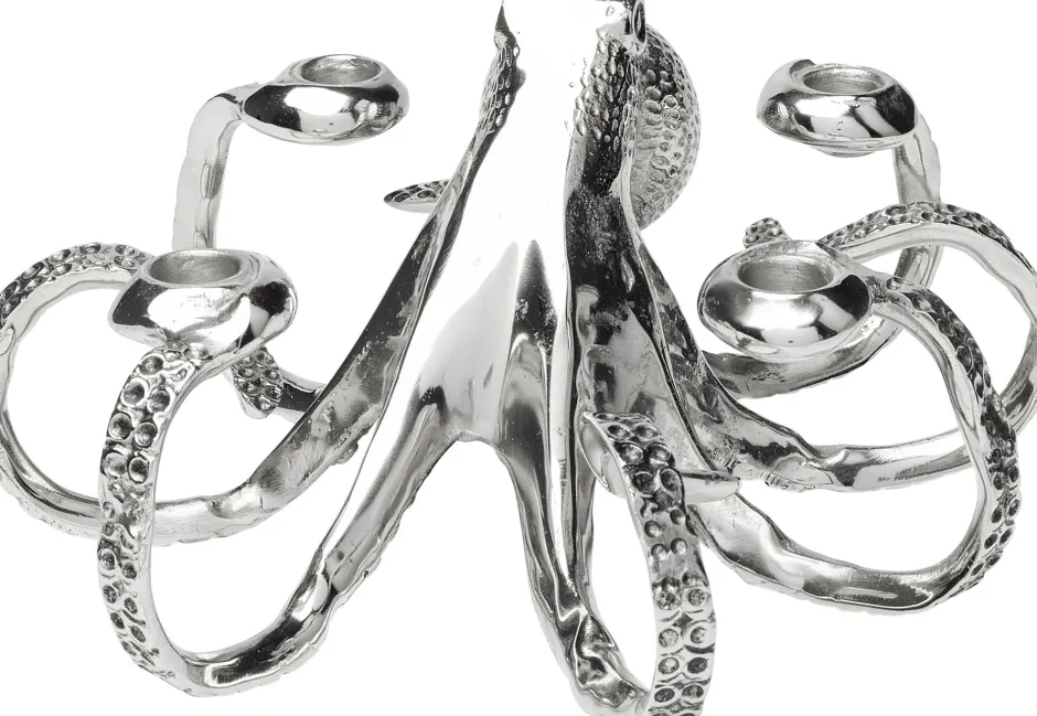 KARE Kerzenleuchter Octopus