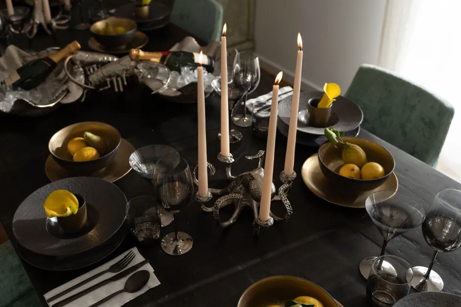 KARE Kerzenleuchter Octopus