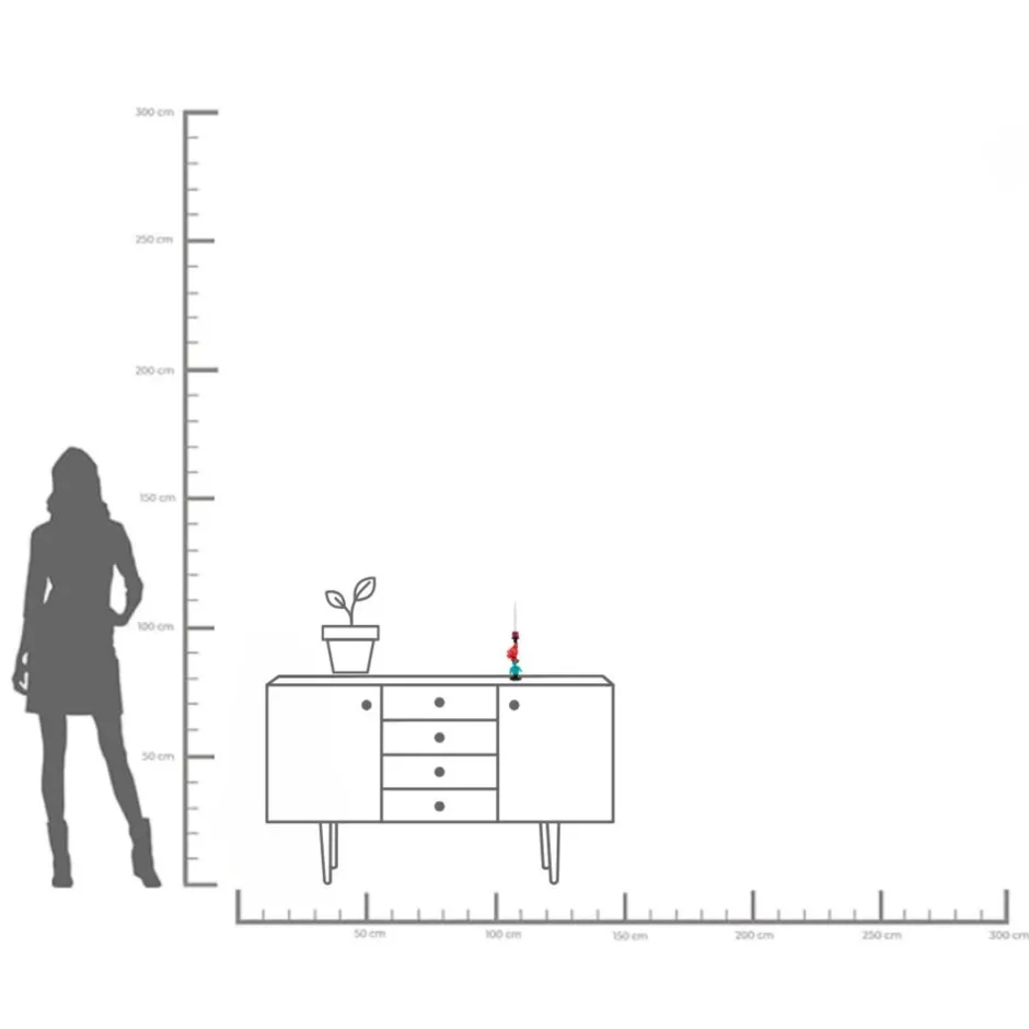 KARE Kerzenständer Balance Art 31cm
