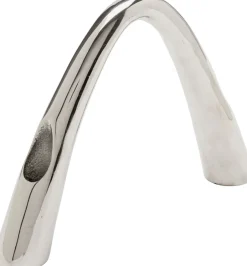 KARE Kerzenständer Bow Duo Chrom 21cm