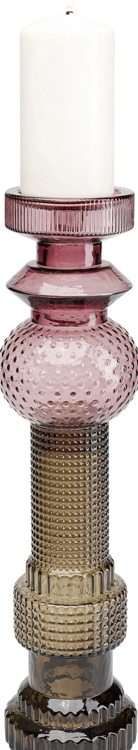 KARE Kerzenständer Marvelous Duo Lila Grau 49