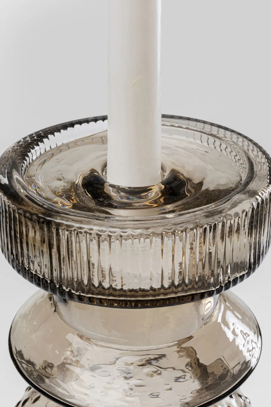 KARE Kerzenständer Marvelous Duo Braun Grau 49cm