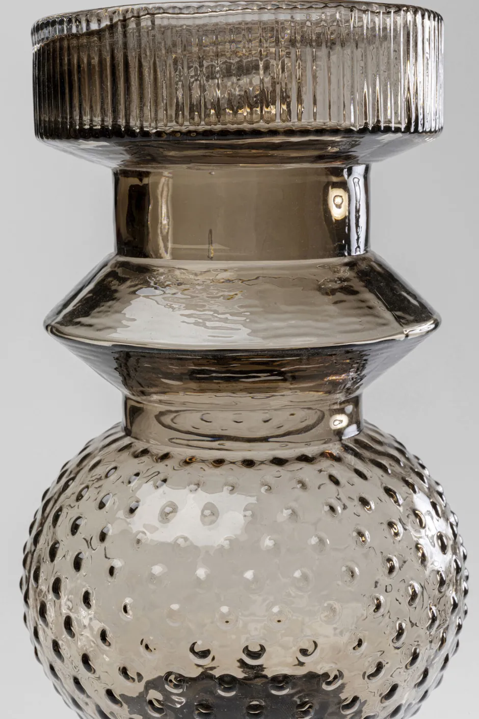 KARE Kerzenständer Marvelous Duo Braun Grau 49cm