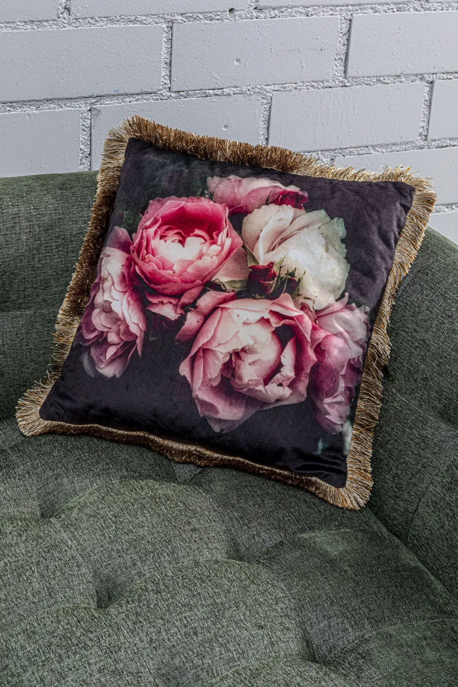KARE Kissen Blush Roses 45x45
