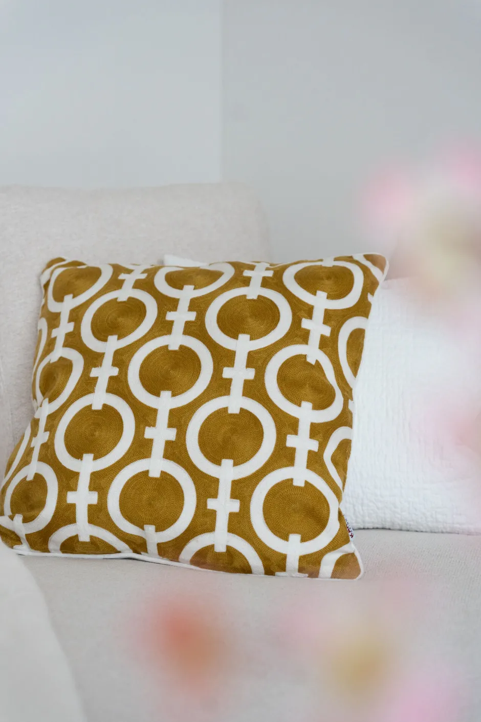 KARE Kissen Catena Chain 50x50cm