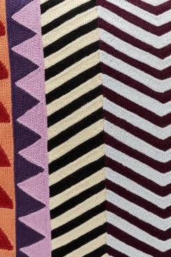 KARE Kissen Colour Block Zig Zag 45x45cm