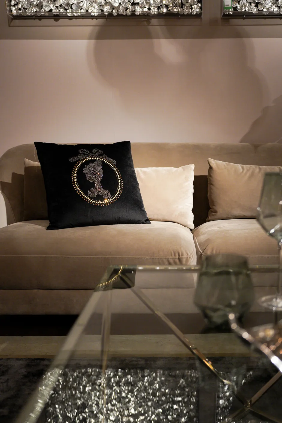 KARE Kissen Diamond Medallion 45x45cm