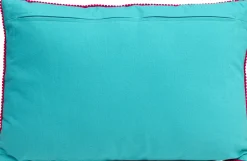 KARE Kissen Fiorista Blau 60x40cm