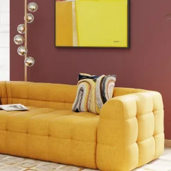 KARE Kissen Lava Braun 45x45cm