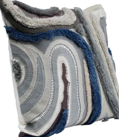 KARE Kissen Lava Grau 45x45cm