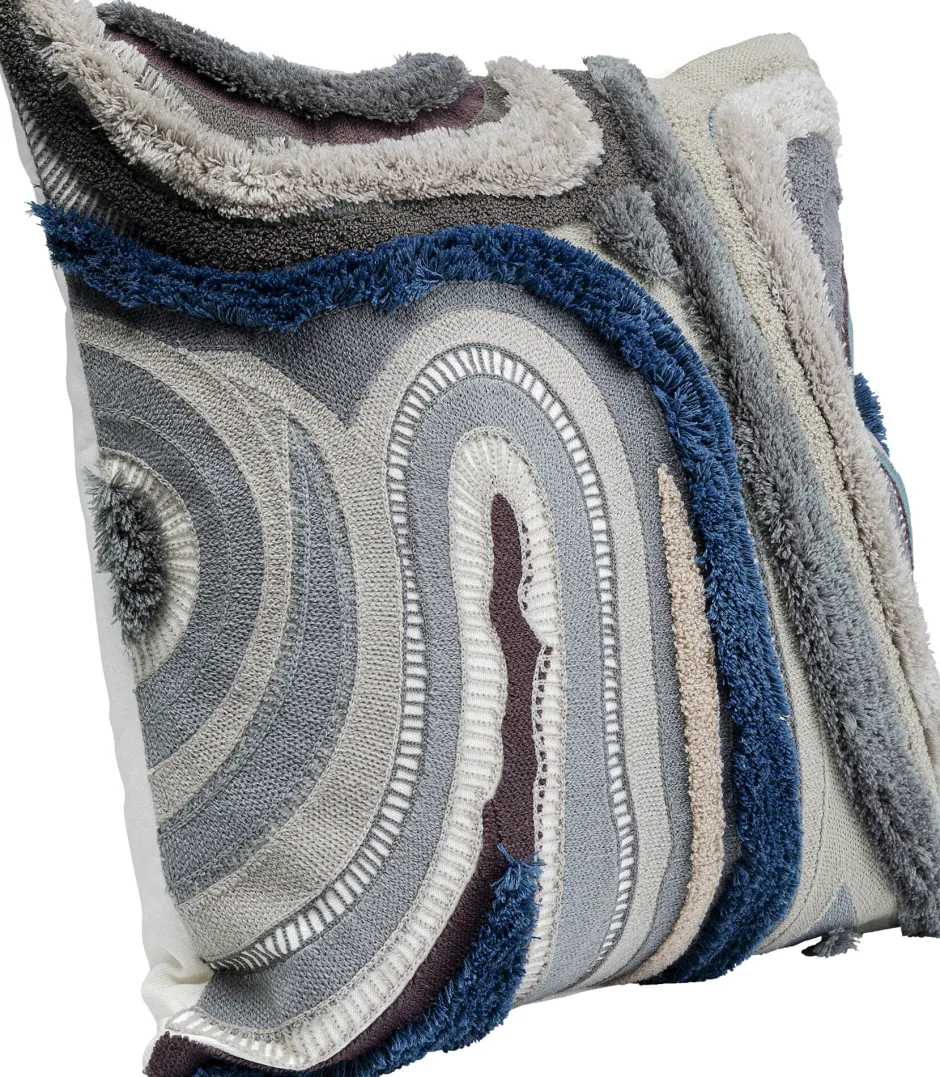 KARE Kissen Lava Grau 45x45cm