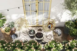 KARE Kissen Lava Grau 45x45cm