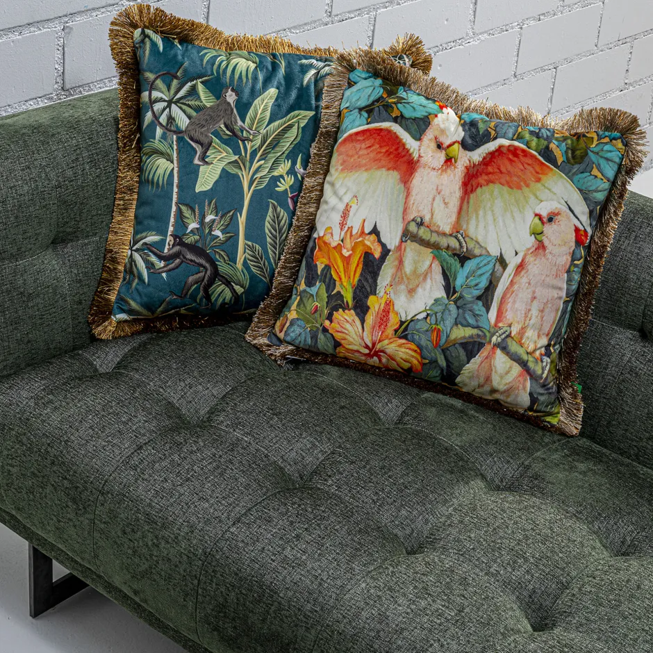 KARE Kissen Parrots Life 45x45