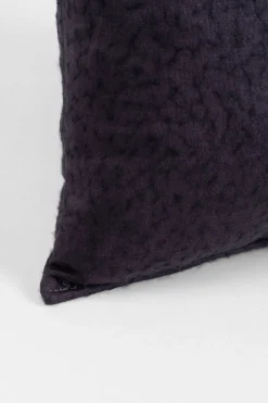 KARE Kissen Wollstoff Anthrazit 40x40cm Limited