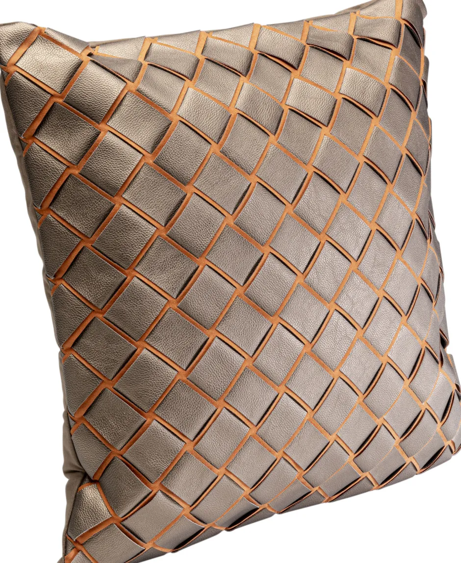 KARE Kissen Zoe Patch Grün 45x45cm