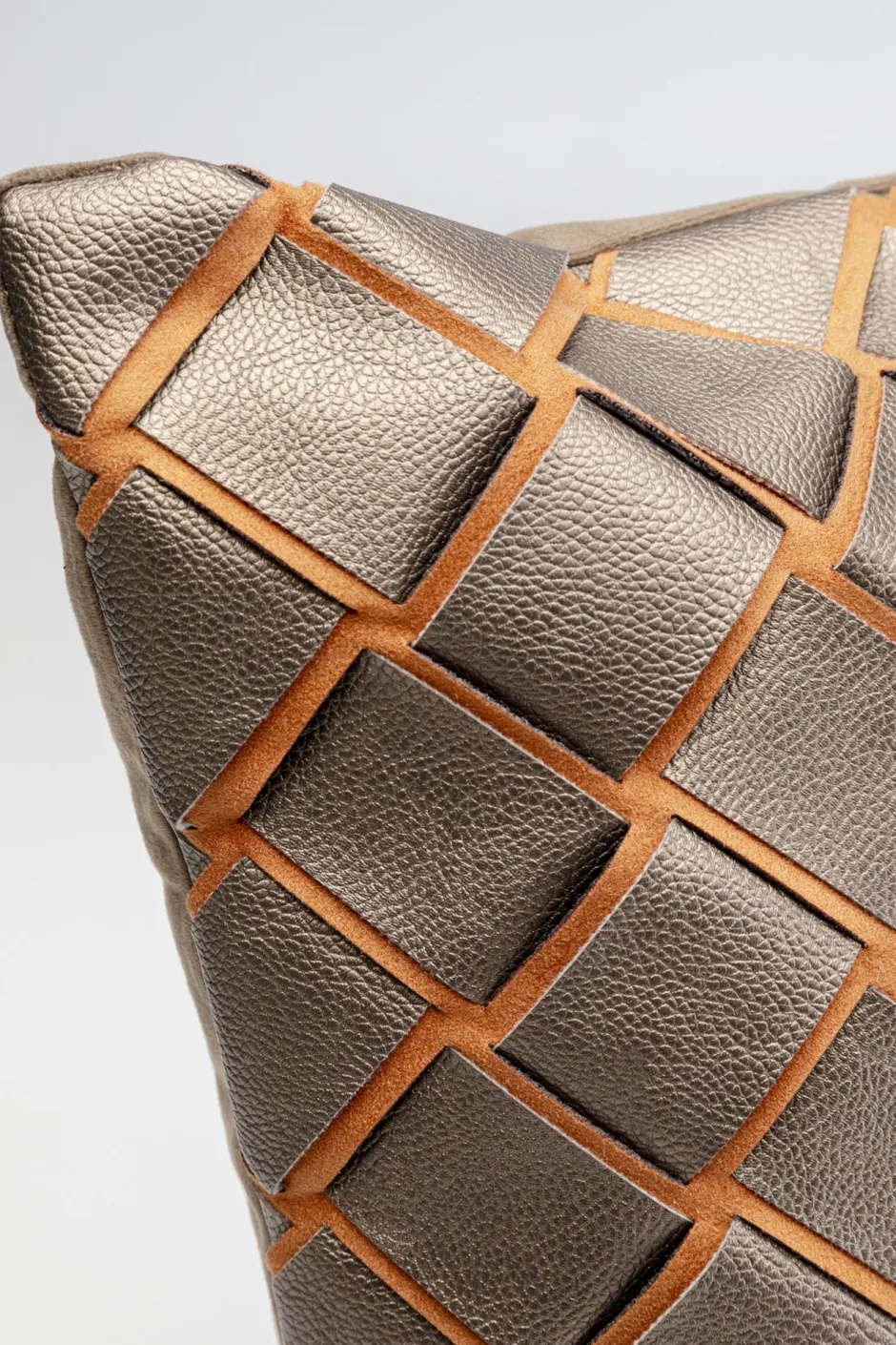 KARE Kissen Zoe Patch Grün 45x45cm