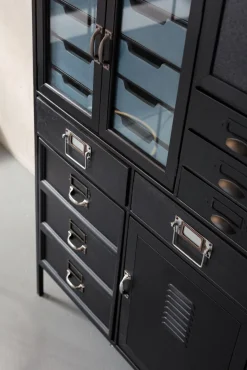 KARE Kommode Art Factory Schwarz