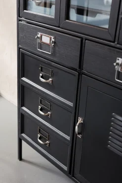 KARE Kommode Art Factory Schwarz