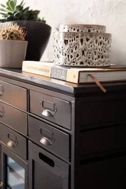 KARE Kommode Art Factory Schwarz