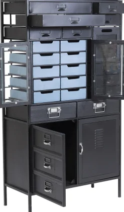 KARE Kommode Art Factory Schwarz