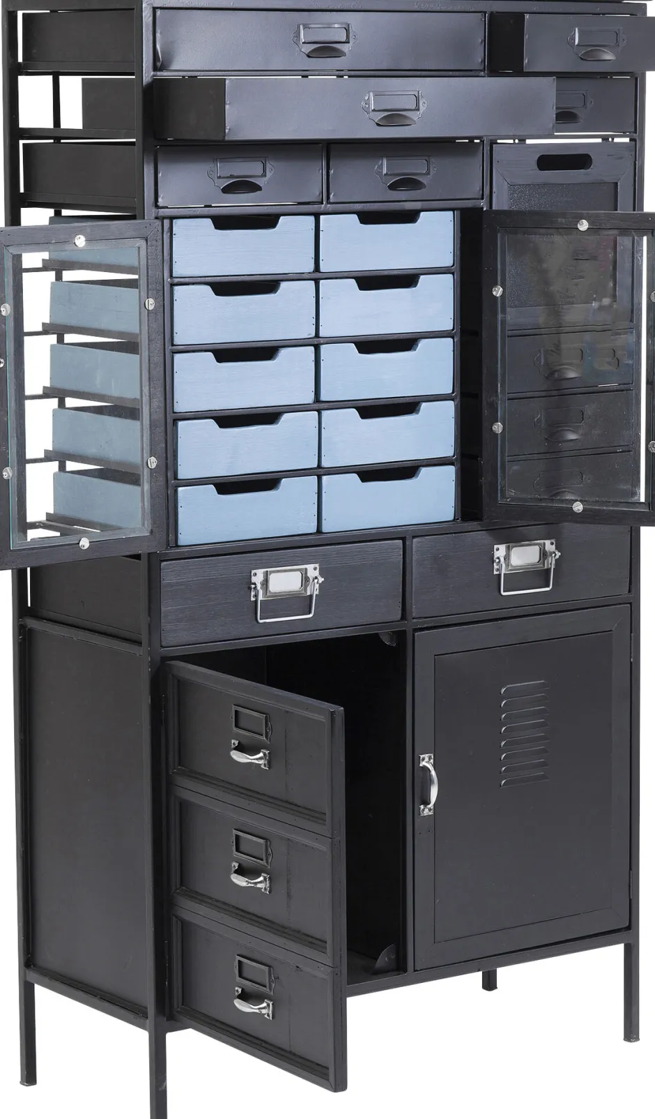 KARE Kommode Art Factory Schwarz