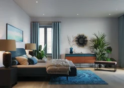 KARE Kommode Klein Luxury Push 2 Schübe Grau