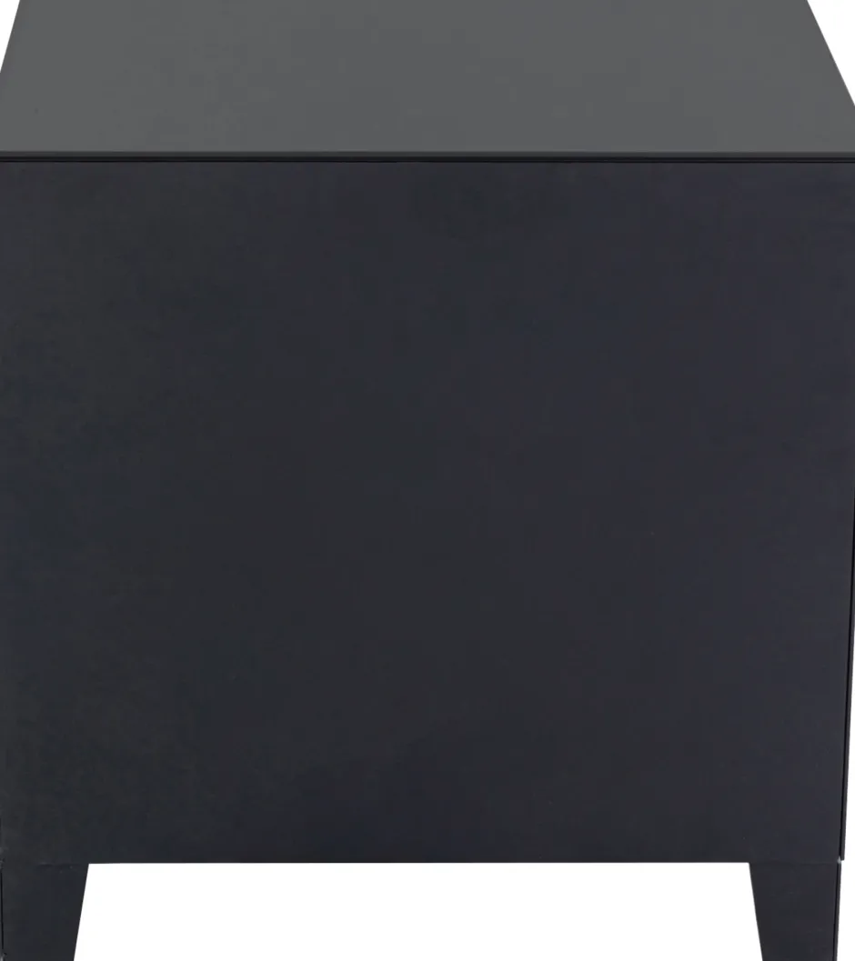 KARE Kommode Klein Luxury Push 2 Schübe Grau