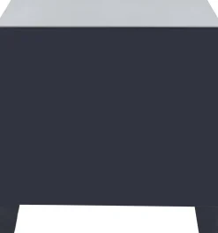 KARE Kommode Klein Luxury Push 2 Schübe Grau