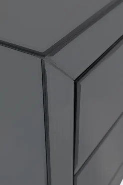 KARE Kommode Klein Luxury Push 2 Schübe Grau