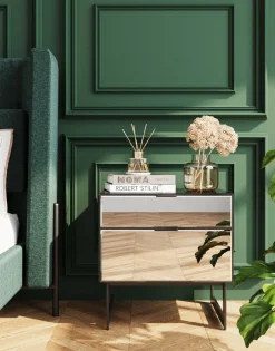 KARE Kommode Klein Soran Schwarz 49x50cm