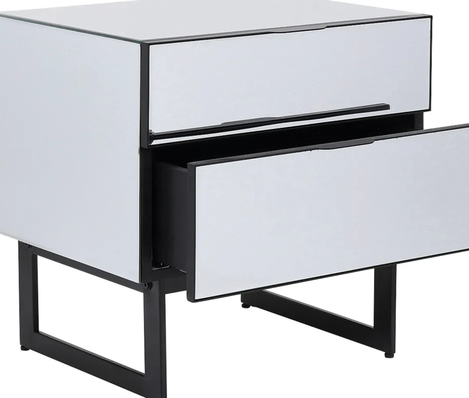 KARE Kommode Klein Soran Schwarz 49x50cm