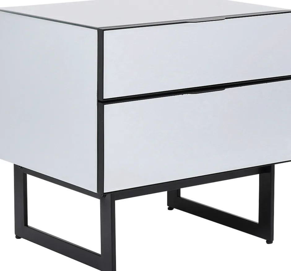 KARE Kommode Klein Soran Schwarz 49x50cm