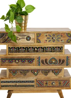 KARE Kommode Menorca Butterfly 65x65cm