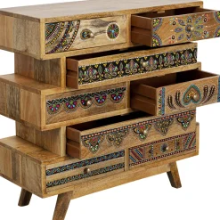 KARE Kommode Menorca Butterfly 65x65cm