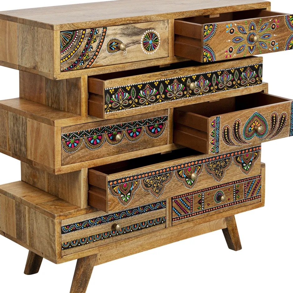 KARE Kommode Menorca Butterfly 65x65cm