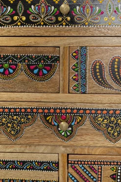 KARE Kommode Menorca Butterfly 65x65cm