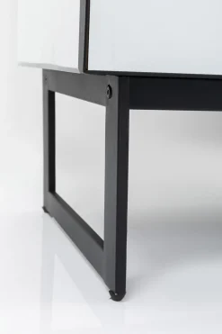 KARE Kommode Soran 5 Schübe Schwarz 65x114cm