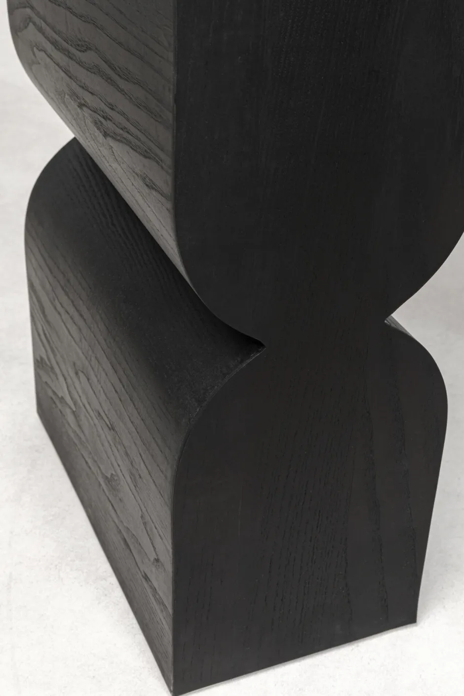 KARE Konsole Curve Schwarz 120x76cm