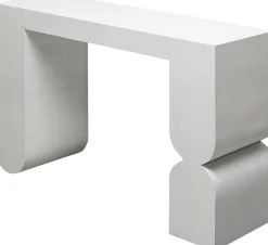 KARE Konsole Curve Weiß 120x76cm