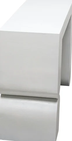 KARE Konsole Curve Weiß 120x76cm